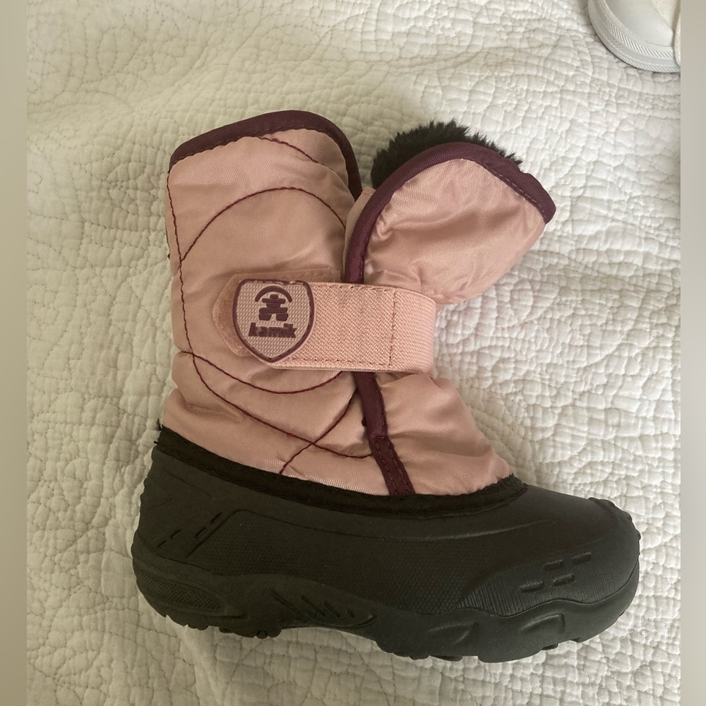 Kamik Snowbug Kids boots - pink size 10